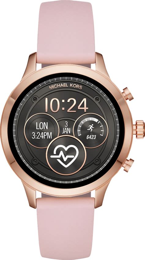 mk runway smartwatch.